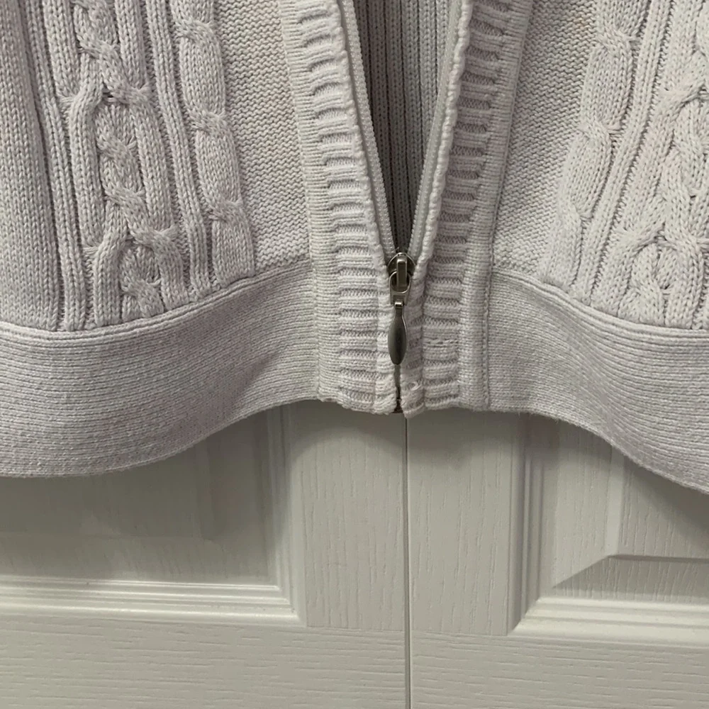 Dalia Collection ladies zip up Sweater - Picture 10 of 13